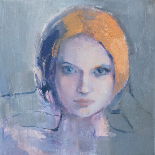 Oil painting Portrait by Anna Shchapova