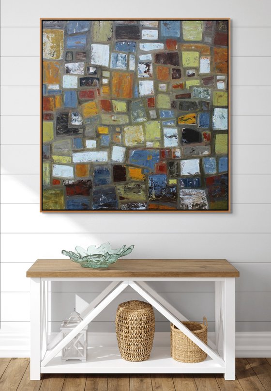 Abstract in Earth Tones