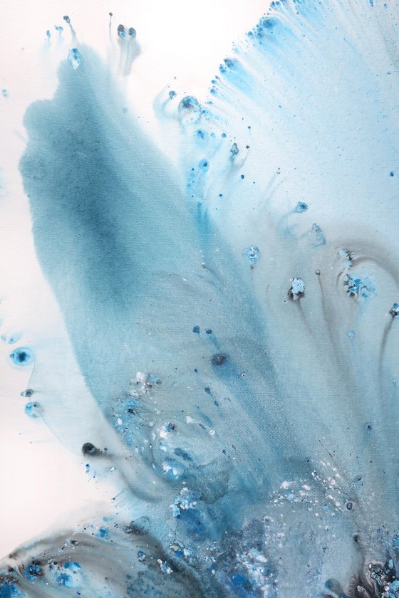 Nature 153 – Abstract Turquoise Plume