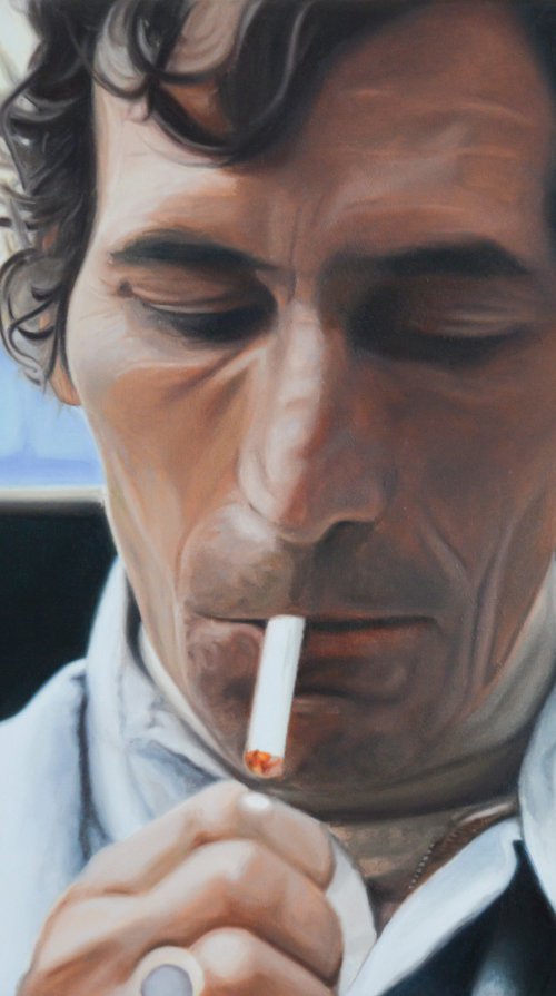 Vic Elford - cigarette by Roman Sedlak