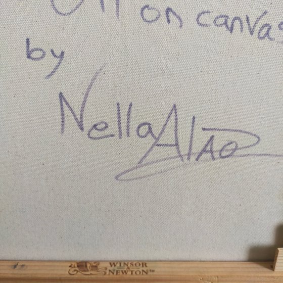 Stormy Sea; original Seascape oil on canvas