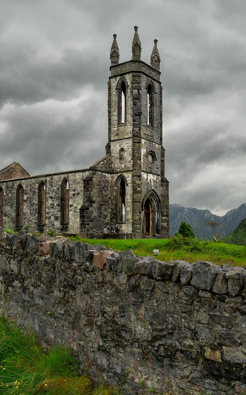 Old Church of Dunleway by Nick Psomiadis