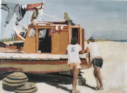 "PESCADORES I" by Mayra Lifischtz