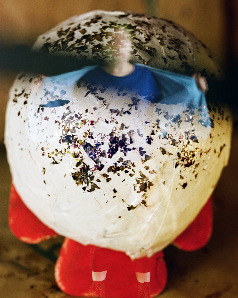 Surrealistic Portrait Photograph By Tania Serket, 19 X 24", Blue Ribbon, Original Artwork