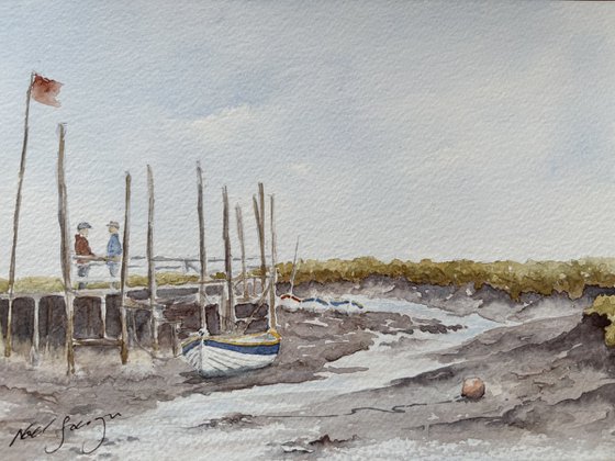 Crab boats at Morston Quay, Norfolk II