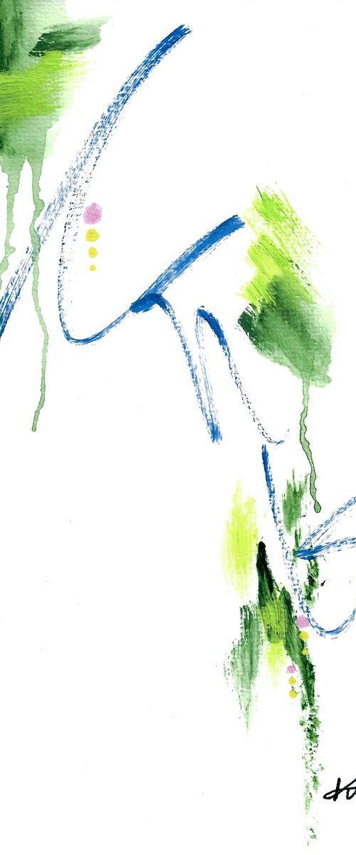 Day Eight - Vine Inspired Abstract by Kume Bryant