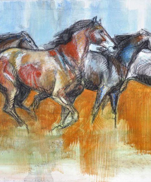 Equine Life 1 by Benedicte Gele