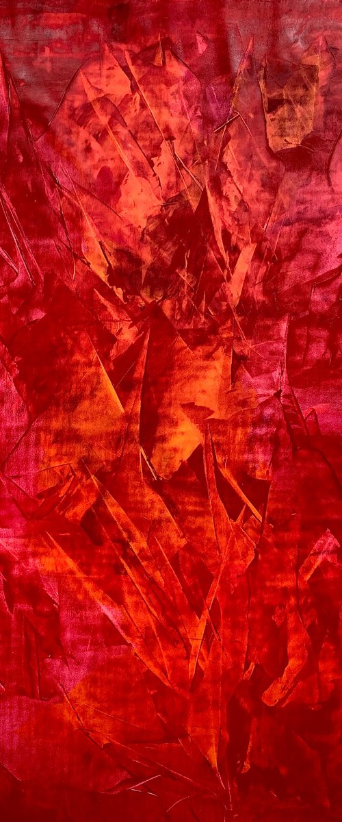 Red Terra Mystica no. 926 by Anita Kaufmann