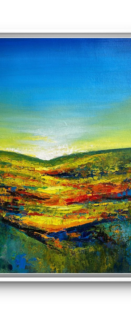 Yellow Light by Athaang Art