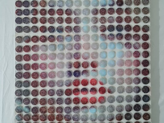 In your thoughts (n.717) - Dot Art series