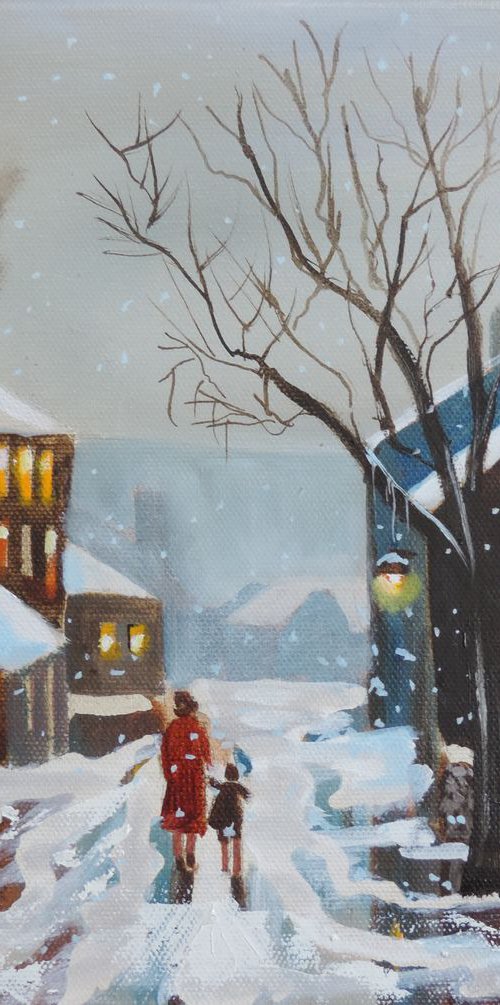 Icy weather by Gordon Bruce
