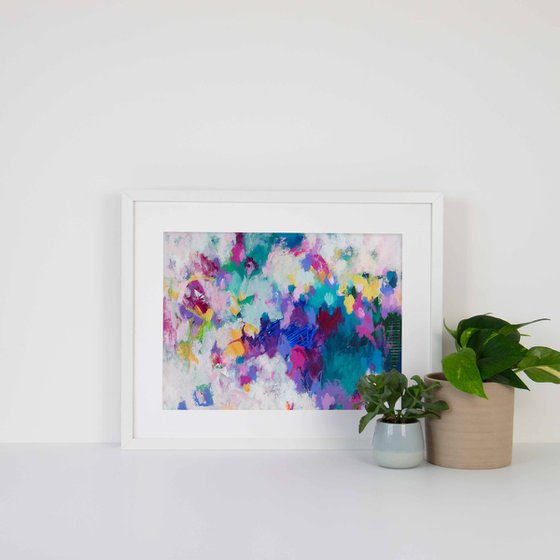 Framed Painting - All About Self Love