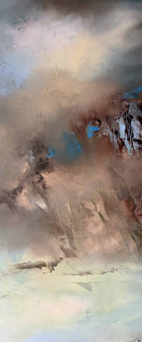 Where the mist remembers the stones by Ludmila Budanov