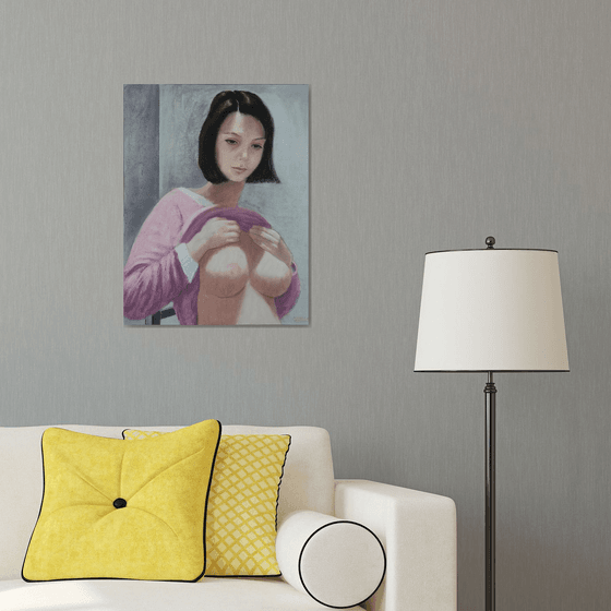 RAGAZZA CHE SI SCOPRE IL SENO