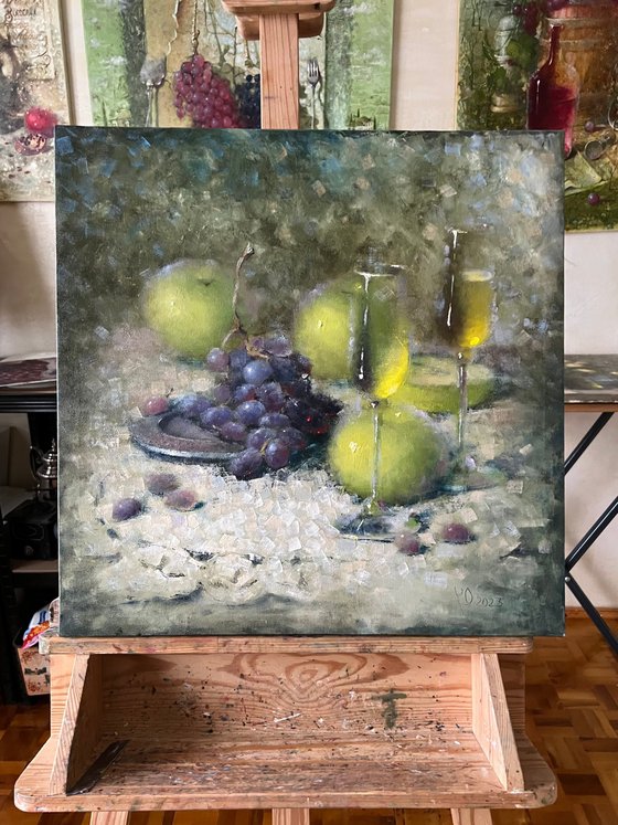Green apple moody grape