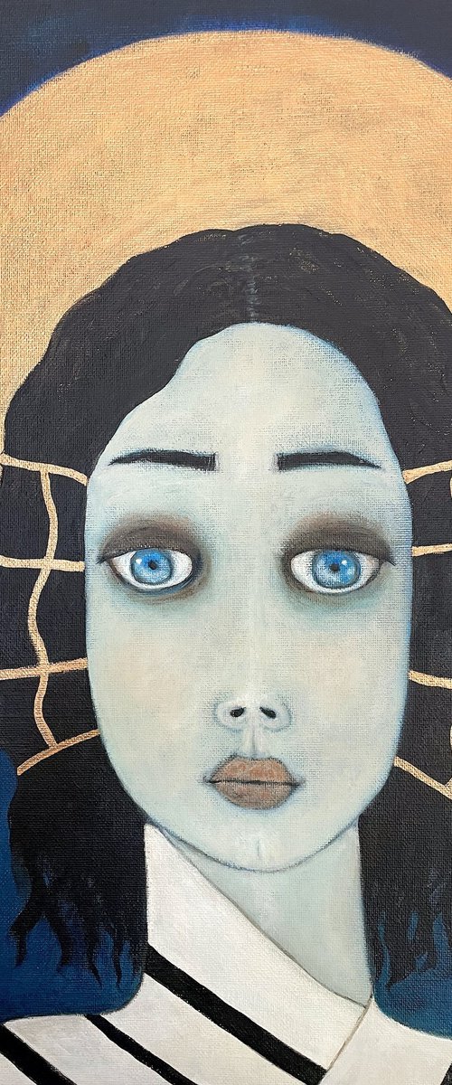 THE BLUE CHRIST by Eleanor Gabriel