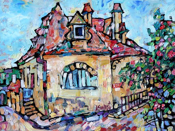 “The Street and the Rose Bush”