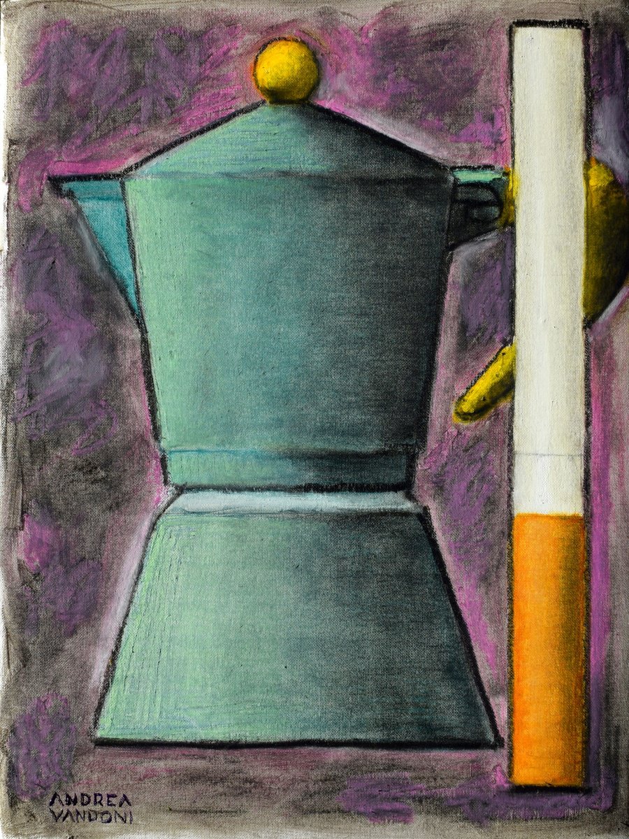 Coffee and Cigarette - 5 by Andrea Vandoni