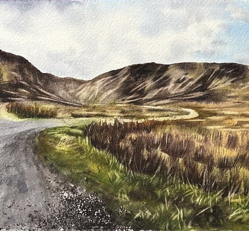 Waterford mountains by Alina Karpova