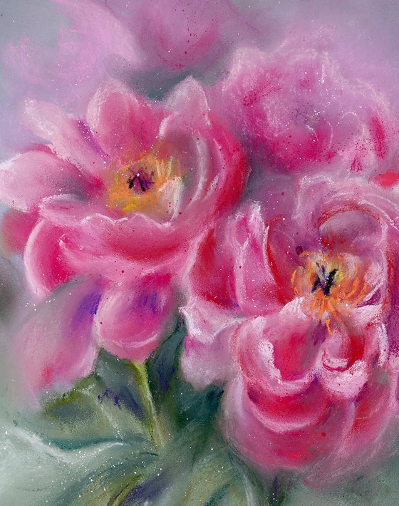 Peonies (soft pastel)