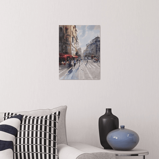 The Golden Boulevard of Paris