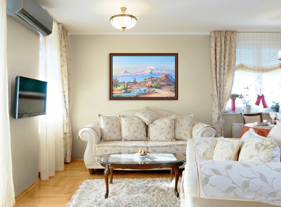 Spring Light at Khor Virap