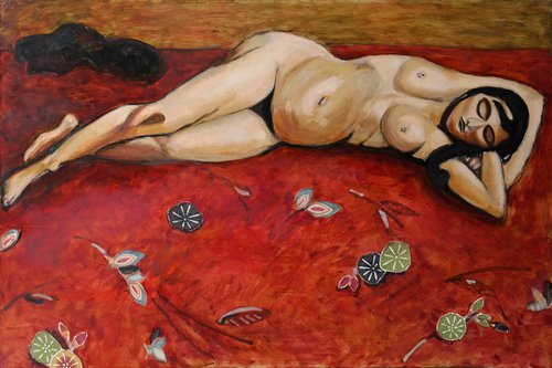 Following Matisse by Anastassia Markovskaya
