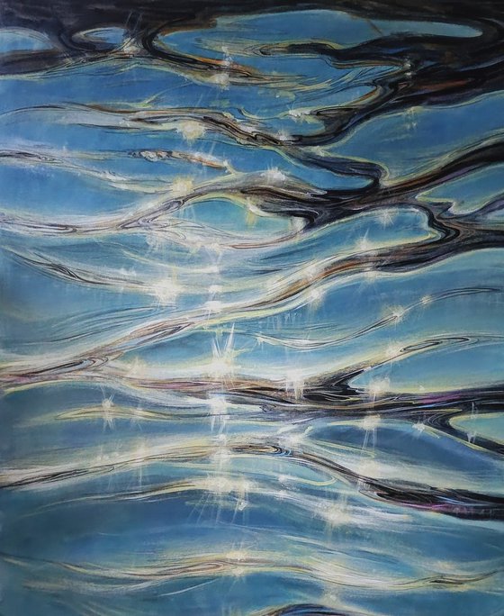 Waves3 39x48 in