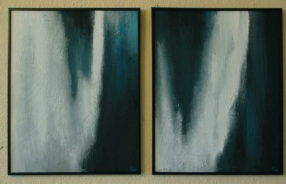 Zen diptych.
