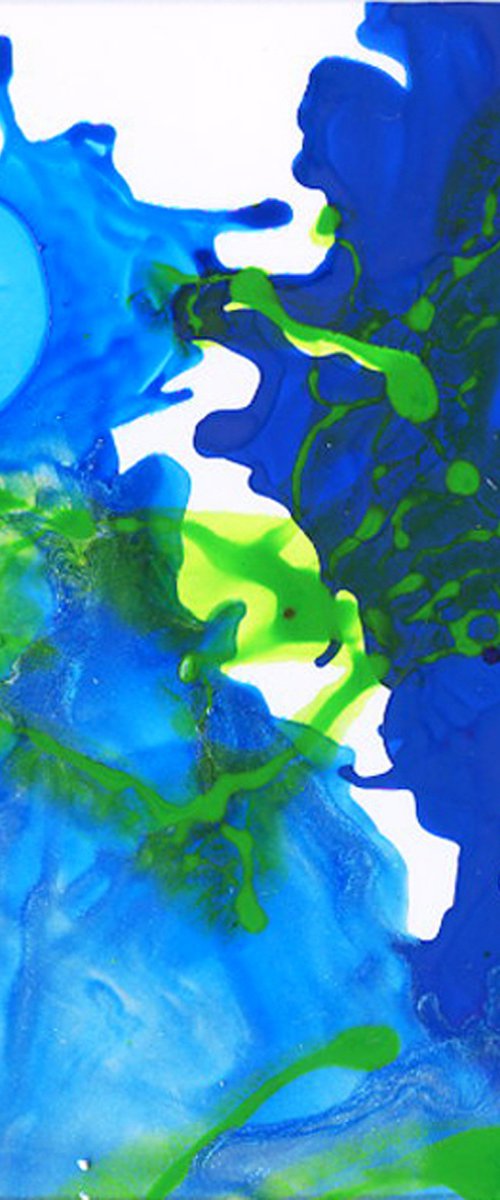 Colour Bomb - Ink Spots XXVII by KM Arts