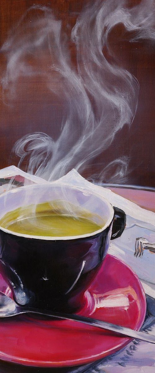 "A cup of coffee" by Gennady Vylusk