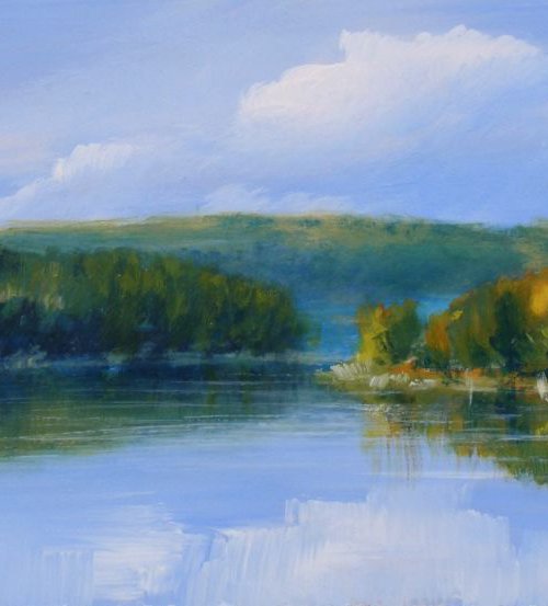 "Reflection on the lake" by Ivan  Grozdanovski