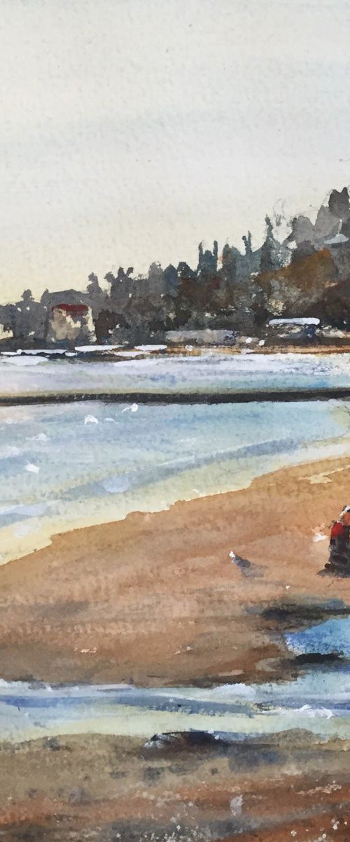 Seascape 4 - squared 25x25 by Tihomir Cirkvencic