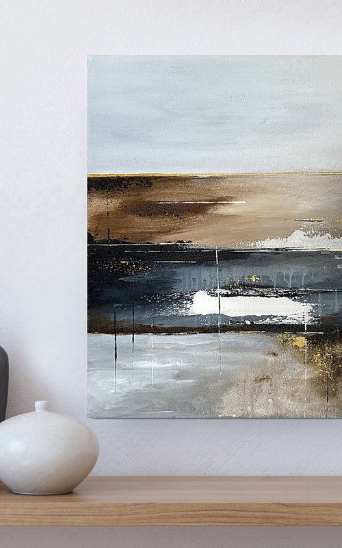 Golden Driftline by Tatiana Malinovscaia