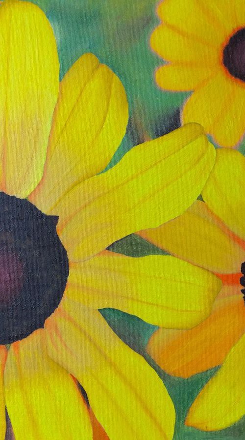 Black Eyed Susans by Jill Ann Harper