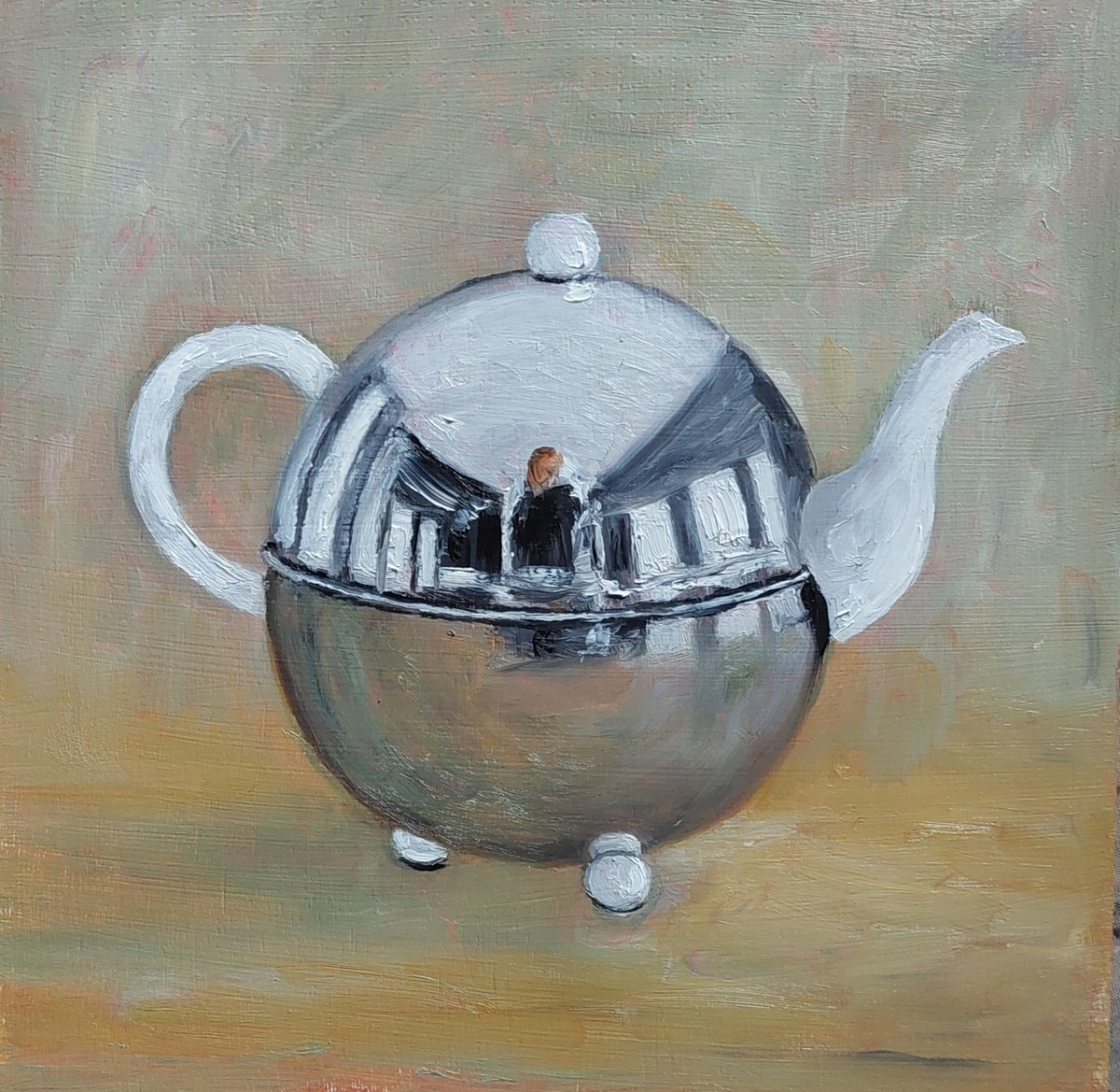 Teapot By Els Driesen, 10 X 10, Artwork For Sale On Artfinder