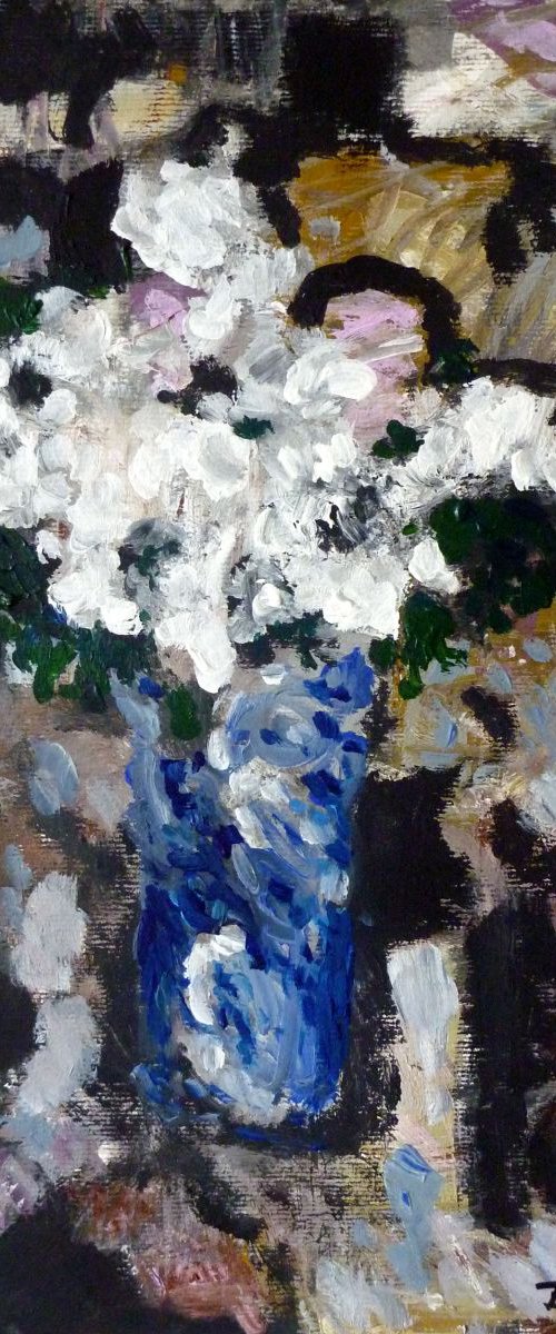 le bouquet aux fleurs blanches by Pierre-Yves Beltran