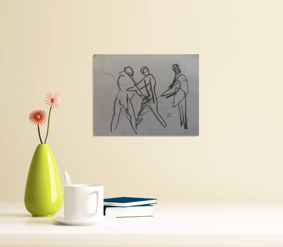 Rapid gestural sketch, ESA2