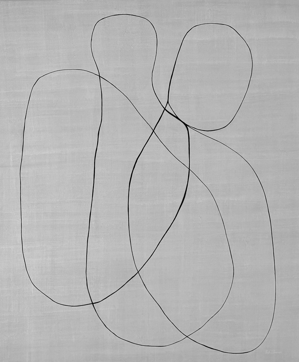 Organic Abstract Acrylic Painting By Andrew Lennon, 60 X 72, Arenaria B, Original Artwork