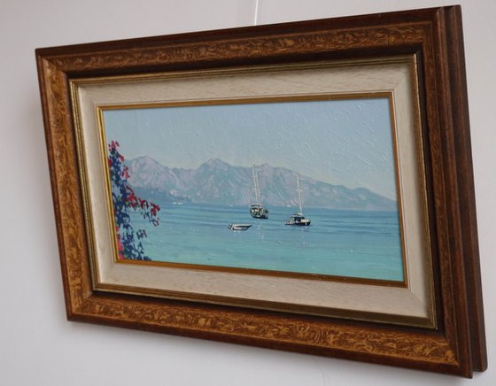 Yachts in Turunc Harbor