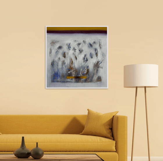 Soft Convergence_30"X30" 2025