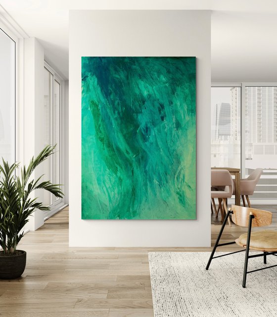 Green abstract no. 1025