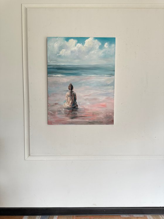 Pink sand