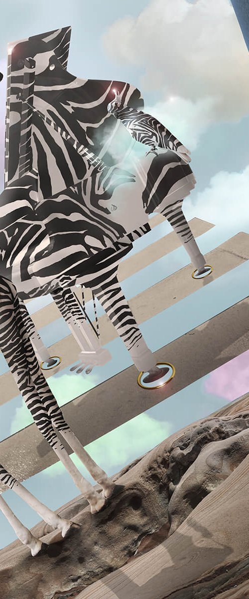 No Zebras Here by Vanessa Stefanova