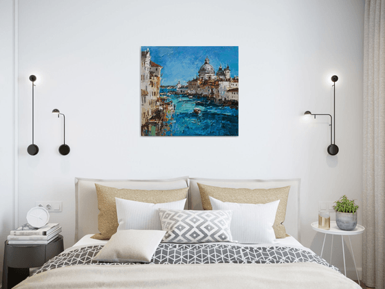 Venice Italy - Original Oil Painting