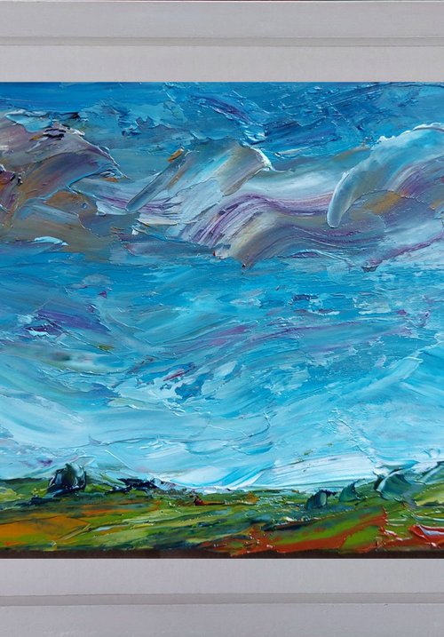 Rolling fields of Ireland by Niki Purcell