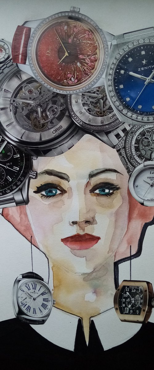 Hat # 39 @Nun of the Order of Time@ by Oxana Raduga