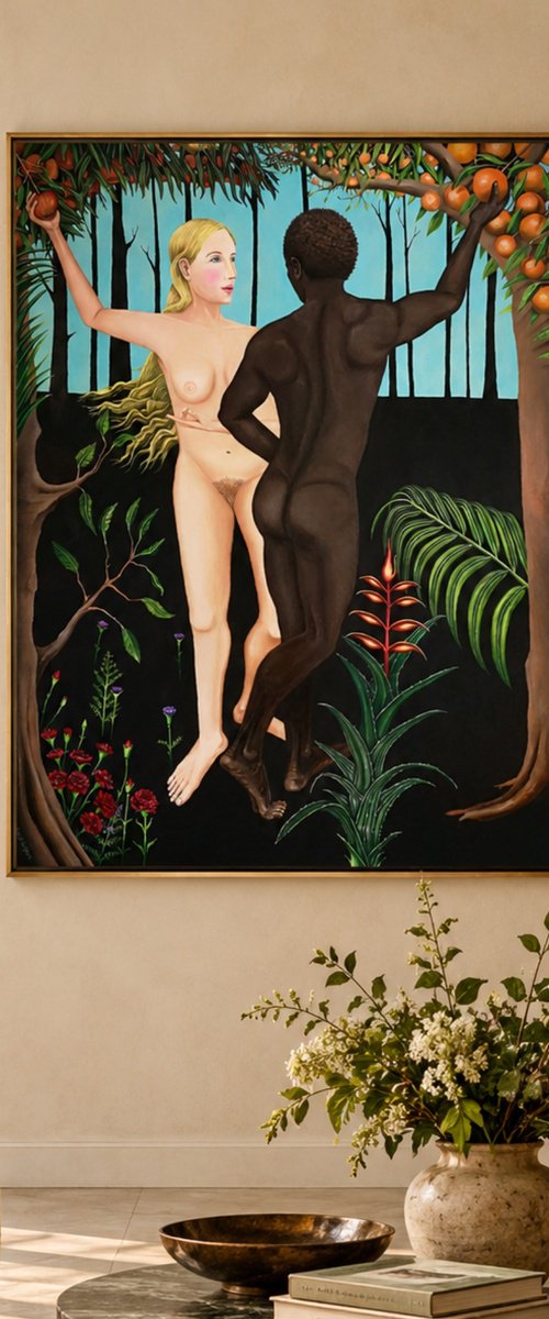 A Day in Paradise: Apples or Oranges by Luis López