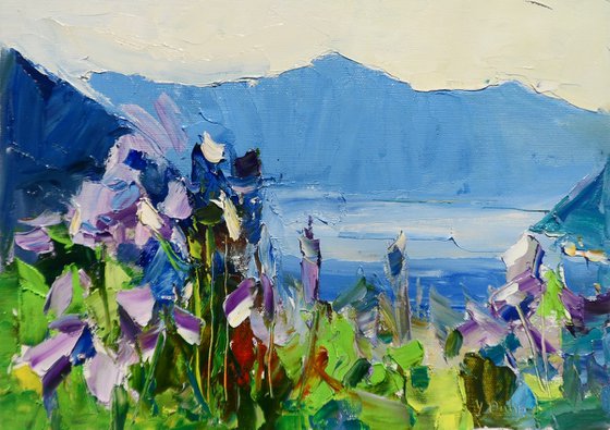 Flowers in the mountains