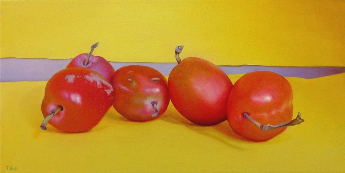 Five Plums by Trinidad Ball